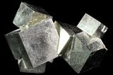 Bargain Pyrite Cube Cluster - Navajun, Spain #71607-1